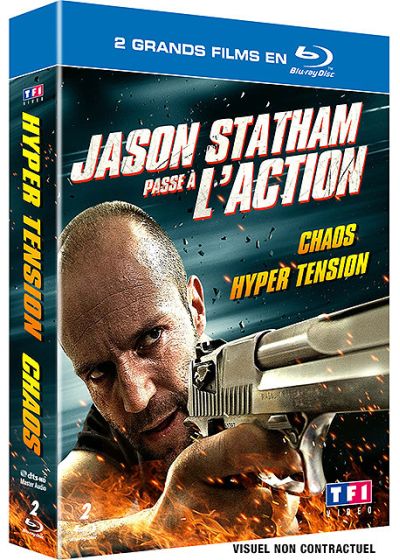 Jason Statham passe à l'action - Coffret - Hyper tension + Chaos (Pack) - Blu-ray