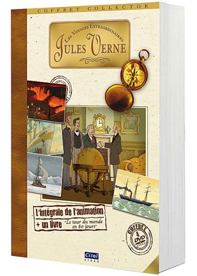 Les Voyages extraordinaires de Jules Verne - L'intégrale de l'animation (Édition Collector) - DVD