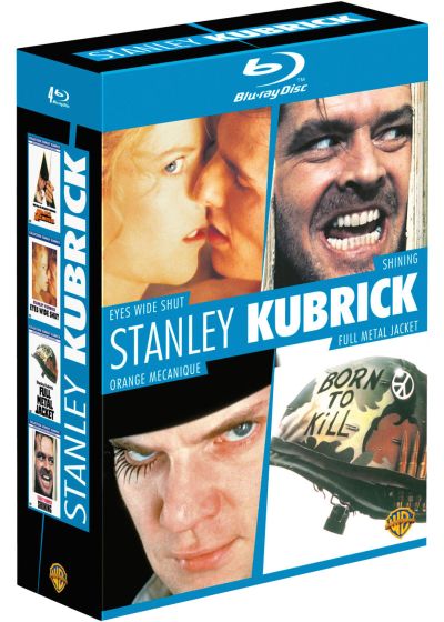 Stanley Kubrick - Coffret : Eyes Wide Shut + Shining + Orange mécanique + Full Metal Jacket - Blu-ray