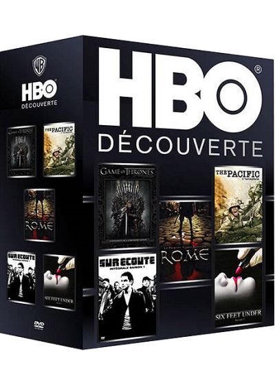 HBO découverte - Saisons 1 - Game of Thrones + The Pacific + Rome + Sur écoute + Six Feet Under (Pack) - DVD