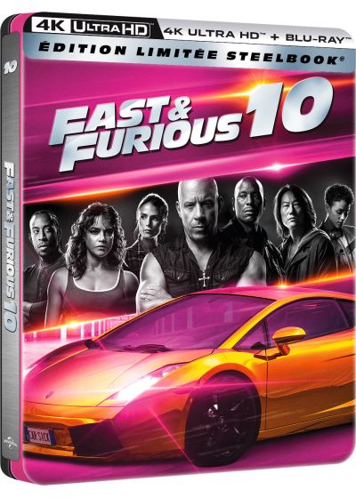 Fast & Furious X (4K Ultra HD + Blu-ray - Édition boîtier SteelBook) - 4K UHD