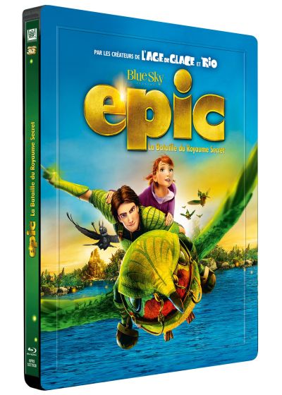 Epic - La bataille du Royaume Secret (Combo Blu-ray 3D + Blu-ray + DVD - Édition boîtier SteelBook) - Blu-ray 3D