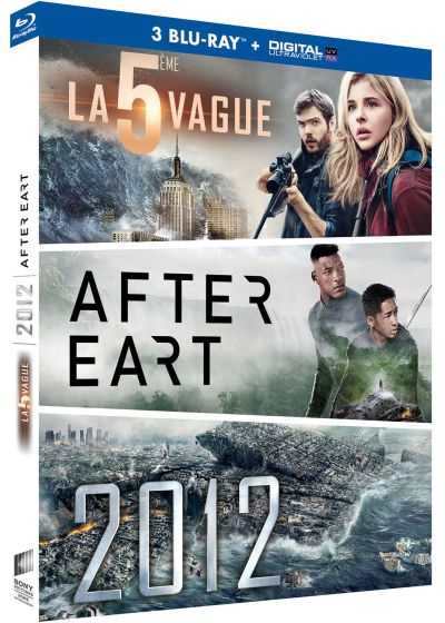 La 5e vague + After Earth + 2012 (Blu-ray + Copie digitale) - Blu-ray