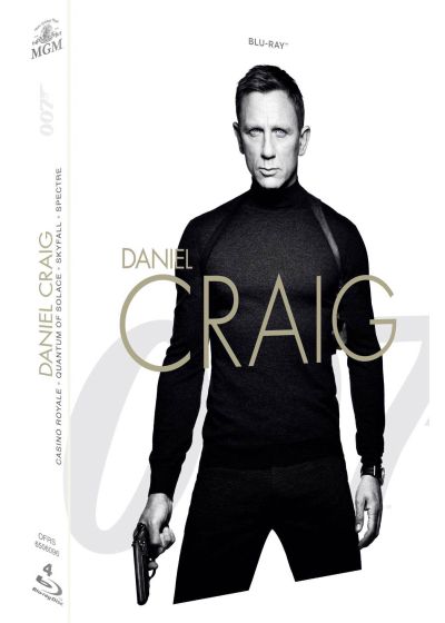 James Bond 007 - La collection Daniel Craig : Casino Royale + Quantum of Solace + Skyfall + Spectre (Pack) - Blu-ray