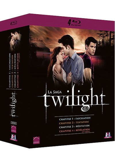Twilight - Chapitre 1 : Fascination + Chapitre 2 : Tentation + Chapitre 3 : Hésitation + Chapitre 4 : Révélation, 1ère partie (Édition Limitée) - Blu-ray