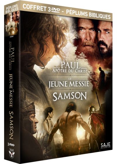 Péplums bibliques - Coffret : Paul, Apôtre du Christ + Le Jeune Messie + Samson (Pack) - DVD