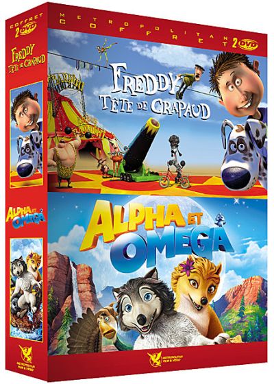 Freddy tête de crapaud + Alpha & Omega (Pack) - DVD