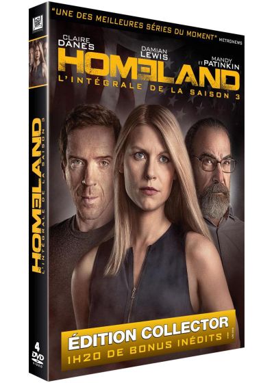 Homeland - L'intégrale de la Saison 3 (Édition Collector) - DVD