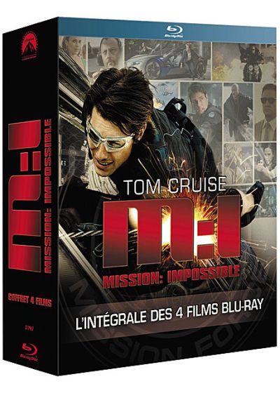 Mission : Impossible - L'intégrale des 4 films (Pack) - Blu-ray