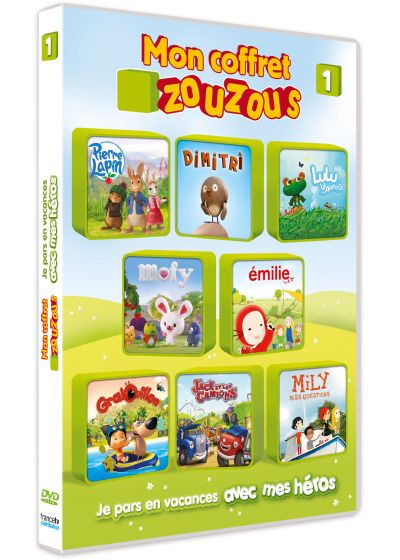 Mon coffret Zouzous - 1 - Je pars en vacances avec mes héros - DVD