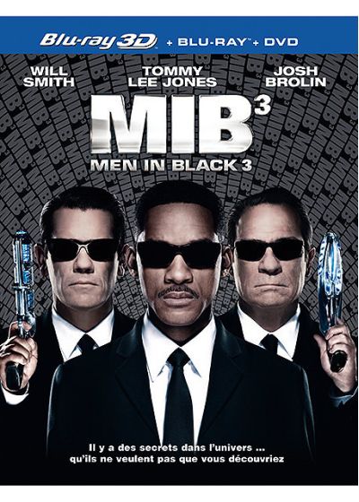 Men in Black 3 (Combo Blu-ray 3D + Blu-ray + DVD) - Blu-ray 3D