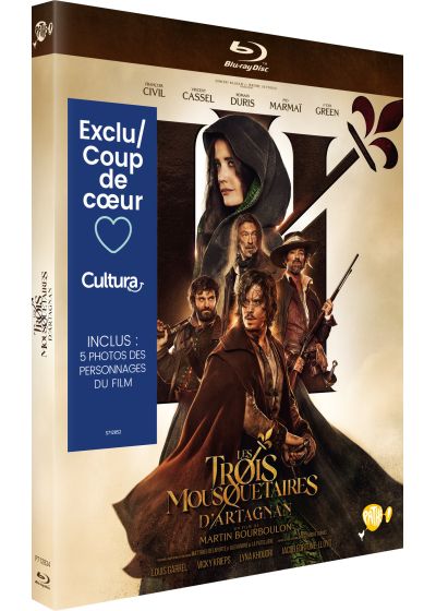 Les Trois Mousquetaires - D'Artagnan (Exclu/Coup de coeur Cultura) - Blu-ray