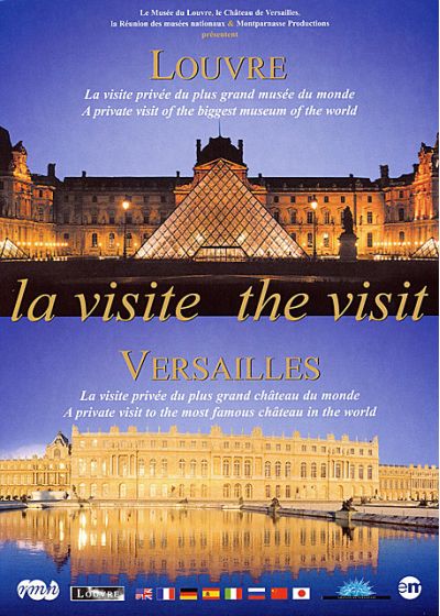 Versailles, la visite - Le Louvre, la visite - Coffret - DVD