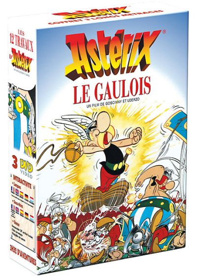Astérix : Astérix le Gaulois + Astérix et Cléopâtre + Les 12 travaux d'Astérix - DVD