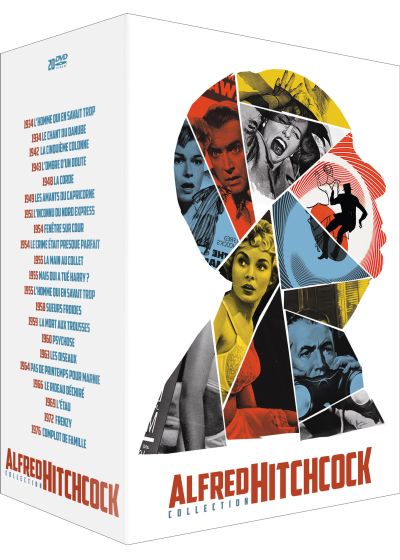 Coffret Hitchcock 20 films (Pack) - DVD