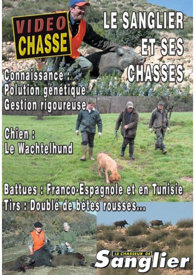 Le Sanglier et ses chasses : connaissance, gestion, chien, tirs - DVD