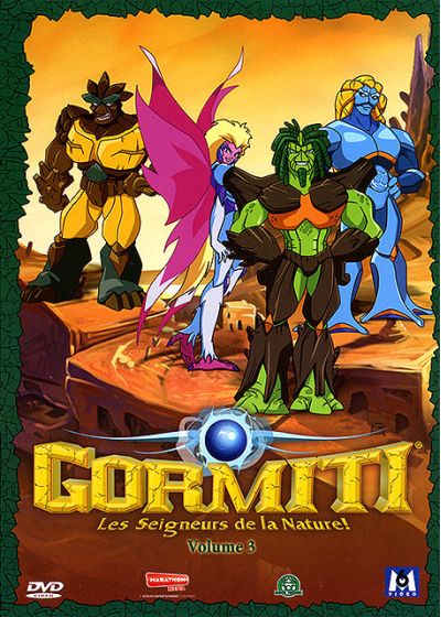 Gormiti - Saison 1 : les Seigneurs de la Nature ! - Volume 3 - DVD