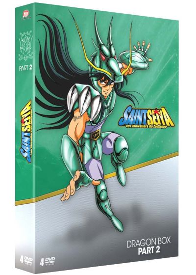 Saint Seiya - Les chevaliers du Zodiaque - Intégrale Collector (Version non censurée) - Dragon Box Part. 2 - DVD