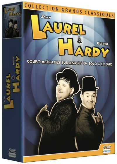 Stan Laurel & Oliver Hardy : Court-métrages burlesques en solo & en duo (Pack) - DVD