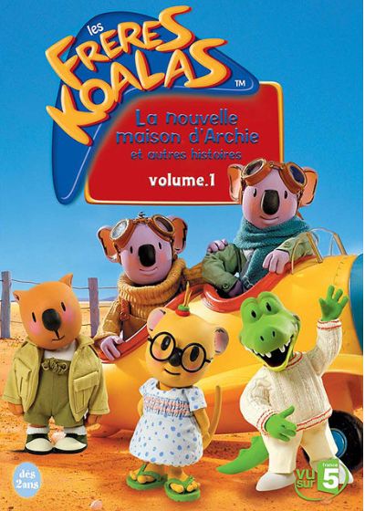 Les Frères Koalas - Vol. 1 : La nouvelle maison d'Archie et autres histoires - DVD