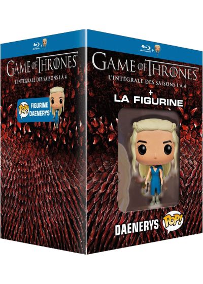 Game of Thrones (Le Trône de Fer) - L'intégrale des saisons 1 à 4 (+ figurine Pop! (Funko)) - Blu-ray