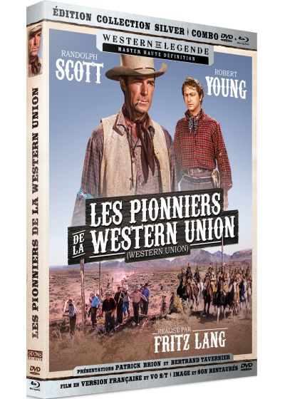 Les Pionniers de la Western Union (Édition Collection Silver Blu-ray + DVD) - Blu-ray