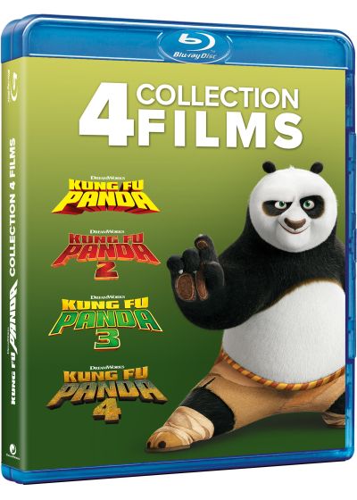 Kung Fu Panda - Collection 4 films - Blu-ray