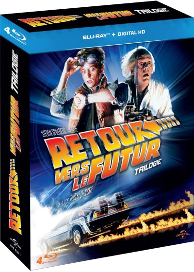 DVDFr - Retour vers le futur : Trilogie (Blu-ray + Copie digitale) - Blu-ray