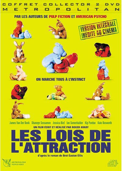 Les Lois de l'attraction (Édition Collector - Version Intégrale) - DVD