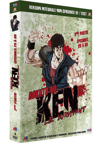 Ken le Survivant - 2ème partie : Épisodes 23 à 38 (Version non censurée) - DVD