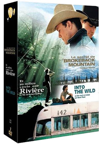 Into the Wild + Le secret de Brokeback Mountain + Et au milieu coule une rivière (Pack) - DVD