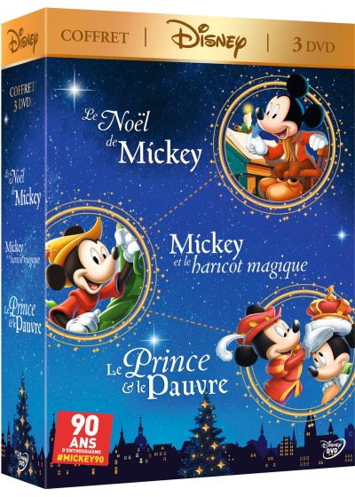 Le Noël de Mickey + Mickey et le haricot magique + Le Prince et le Pauvre (Pack) - DVD