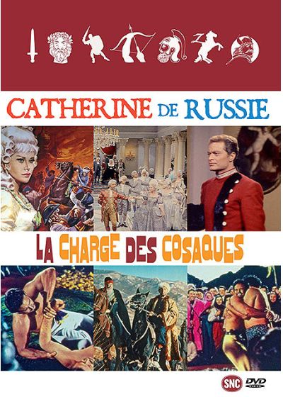 Catherine de Russie + La charge des cosaques - DVD
