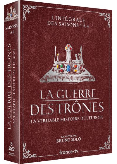 La Guerre des trônes, la véritable histoire de l'Europe - L'intégrale des saisons 1 à 4 - DVD