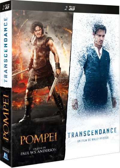Pompei 3D + Transcendance 3D (Blu-ray 3D) - Blu-ray 3D