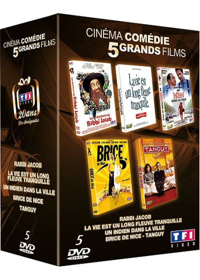Cinéma comédie - 5 grands films (Pack) - DVD