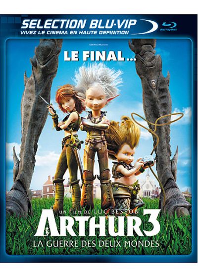Arthur 3 : La guerre des deux mondes - Blu-ray