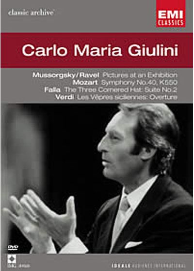 Carlo Maria Giulini - DVD