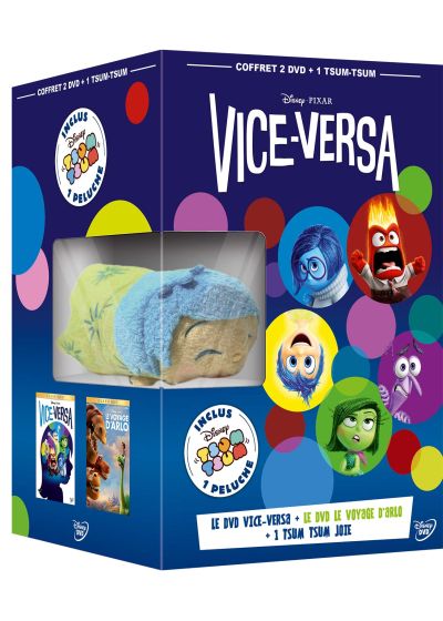 Vice-versa + Le voyage d'Arlo (+ 1 peluche Tsum Tsum de Joie) - DVD