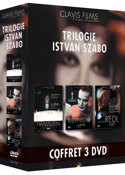 Trilogie István Szabó : Mephisto + Colonel Redl + Hanussen (Pack) - DVD