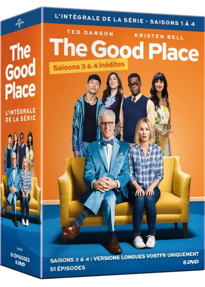 The Good Place - L'intégrale de la série - Saisons 1 à 4 (Saisons 3 & 4 inédites) - DVD