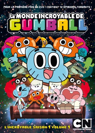 Le Monde incroyable de Gumball - Saison 1 volume 1 - DVD