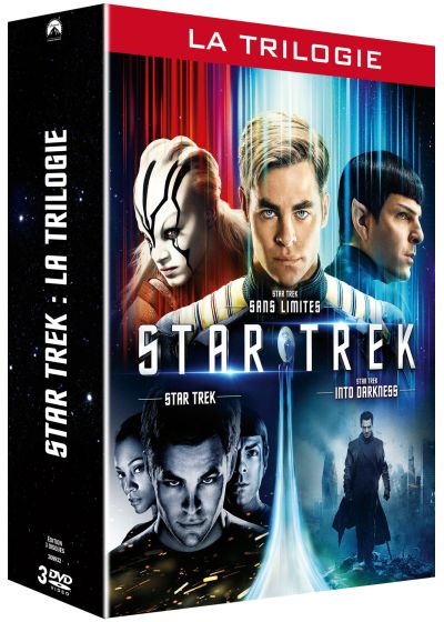 Star Trek : La trilogie - Star Trek + Star Trek Into Darkness + Star Trek Sans limites - DVD