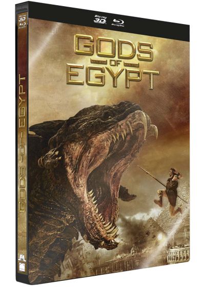 Gods of Egypt (Combo Blu-ray 3D + Blu-ray - Édition boîtier SteelBook) - Blu-ray 3D