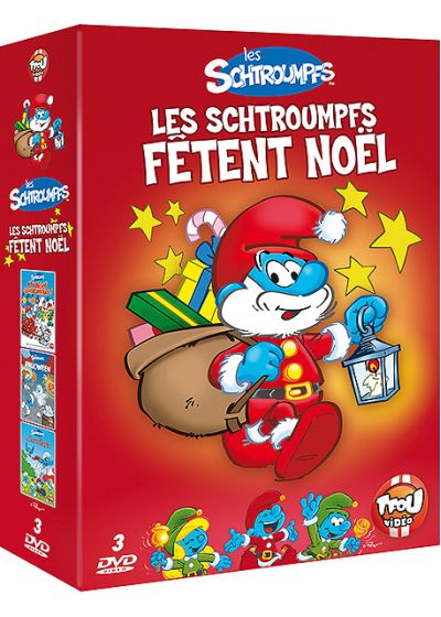 Les Schtroumpfs - Coffret les Schtroumpfs fêtent Noël (Pack) - DVD