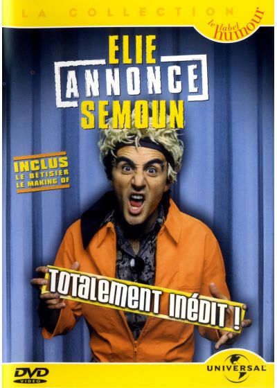 Élie Semoun - Élie (annonce) Semoun - DVD