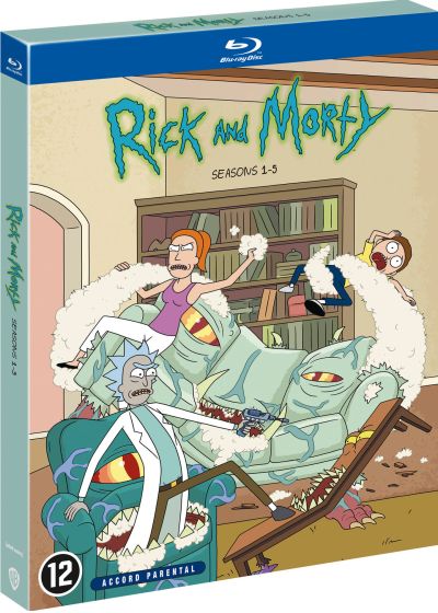 Rick and Morty - Saisons 1-5 - Blu-ray