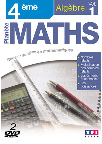 Planète Maths - 4ème Algèbre - Vol. 1 & 2 - DVD