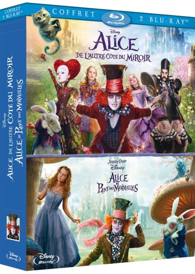 Alice au Pays des Merveilles + Alice de l'autre côté du miroir - Blu-ray