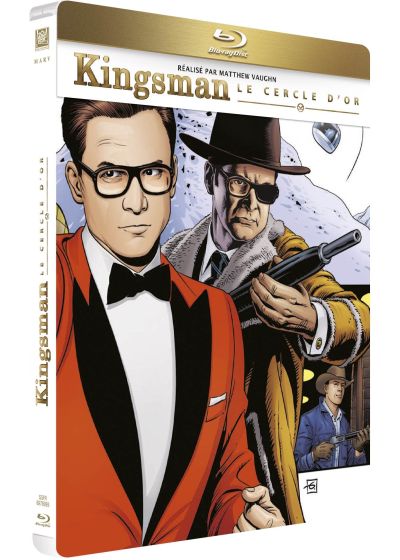 Kingsman 2 : Le Cercle d'Or (Édition SteelBook Blu-ray + Digital HD) - Blu-ray